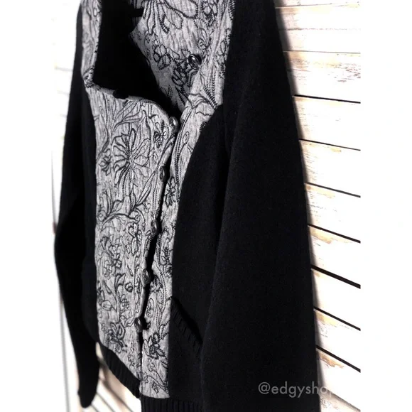 Anthropologie | Knitted & Knotted Bomber Jacket - Picture 2 of 8